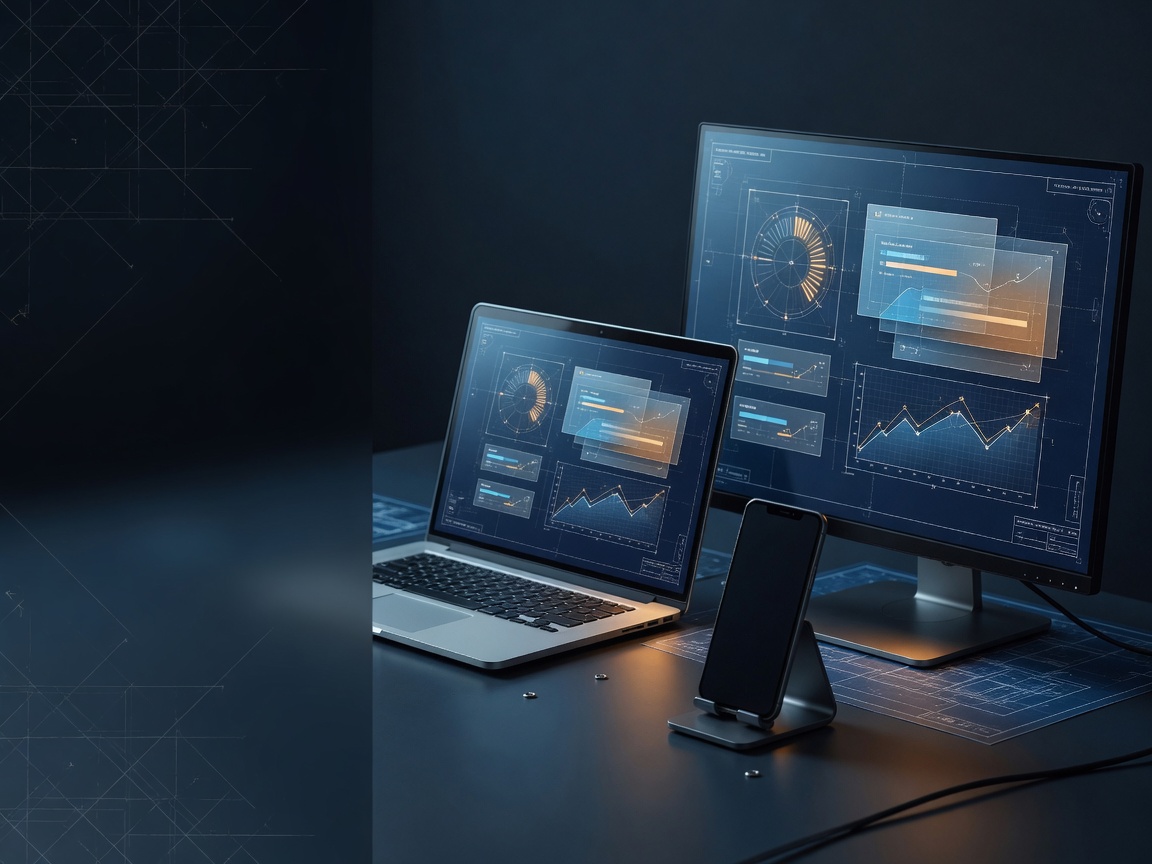Custom business dashboard across devices